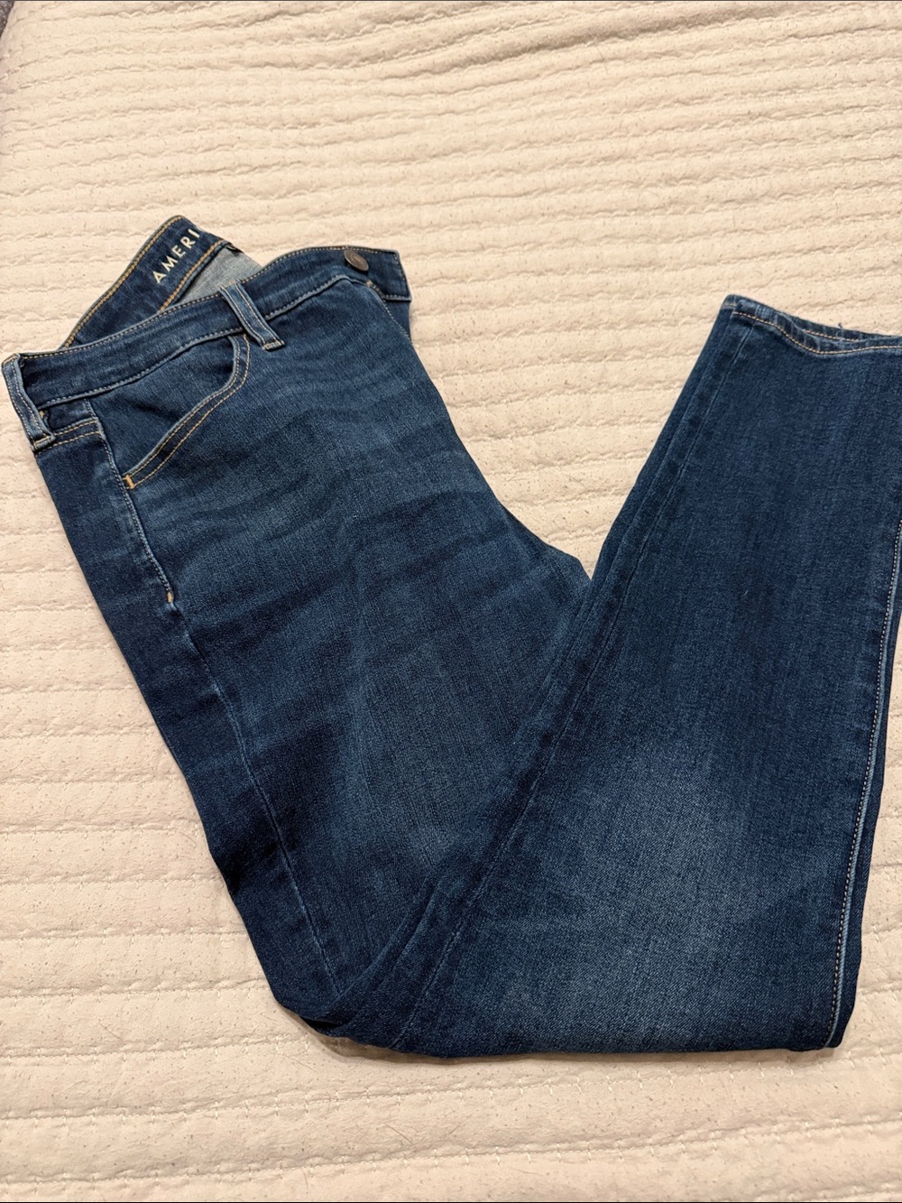 American Eagle Outfitters Women’s Dark Blue Skinny Jeans